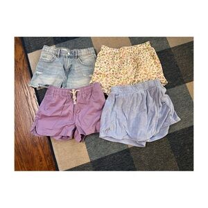 Zara Light Blue Denim Shorts